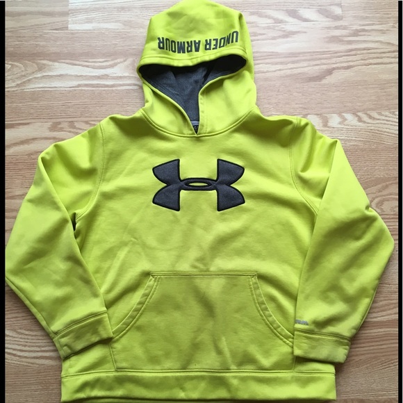 Pre-loved Under Armour StormGear, Yellow YLg - Picture 1 of 3